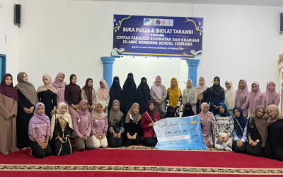 BUKA PUASA BERSAMA CIVITAS FAKULTAS KESEHATAN UNIVERSITAS SAMA DAN KHADIJAH ISLAMIC BOARDING SCHOOL
